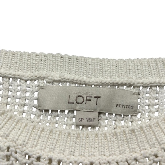 LOFT Long Sleeve Knit Sweater - Picture 3 of 6